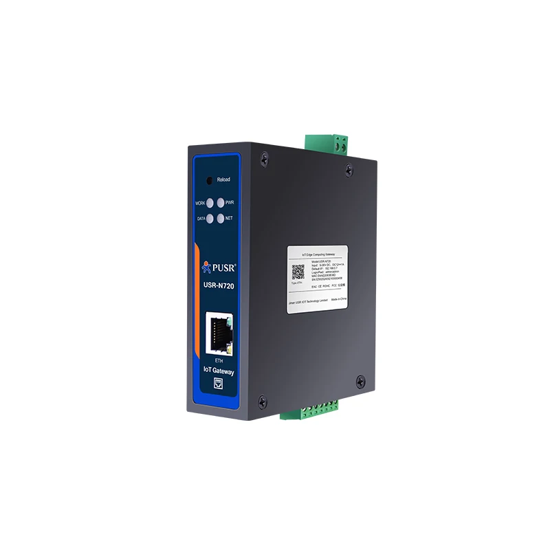 PUSR Edge Computing IoT Gateway 2 * RS485 com cartão SD Modbus para MQTT/Json DL645 para MQTT + Json RS485 para Ethernet USR-N720-ETH