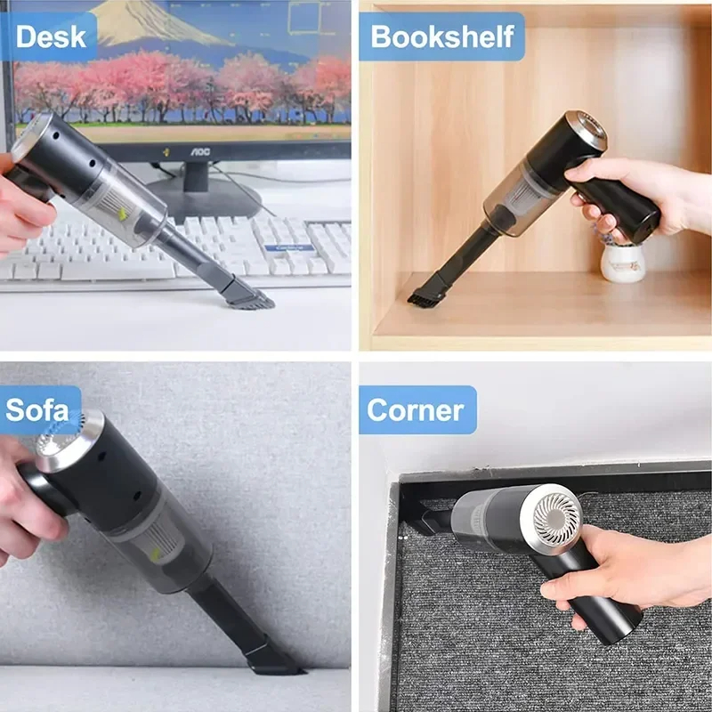 Xiaomi 2900000PA 120W 2 in 1 Wireless Vacuum Cleaner High Powerful Dual Use For Portable Large Suction Home Car Vacuum Cleaner