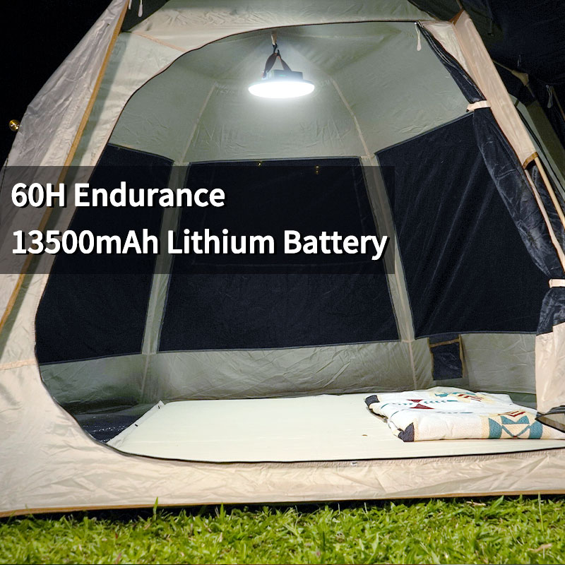 MOSLIGHTING Camping lanterne Portable LED tente lumière projecteur Rechargeable lumière de secours extérieure étanche accrocher lampe de nuit