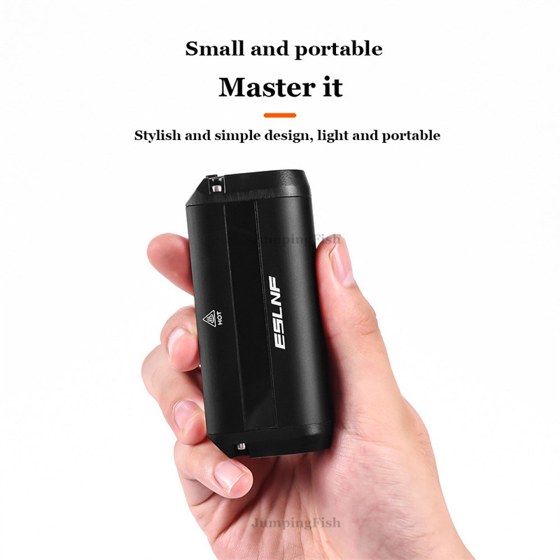 ESLNF Super Bright Bike Headlight Waterproof 900-2600LM Road Bicycle Front Light USB Rechargeable MTB Flashlight Bike Accessorie