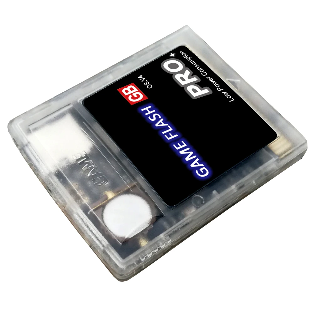 Caixa de jogo multifuncional adequada para Edgb Gameboy Color Game Boy GB GBC com suporte para cartão TF