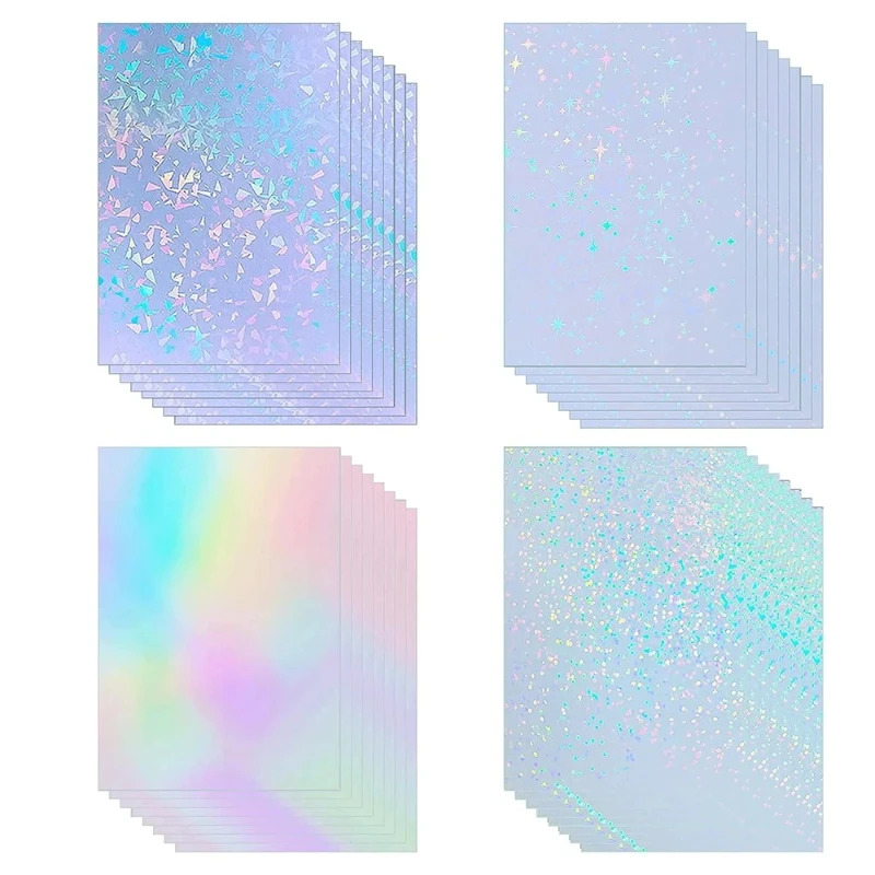 50 fogli di pellicola di laminazione a freddo impermeabile 4.1x2.9 pollici pellicola di carta autoadesiva pacchetto fai da te carta fotografica pellicola di laminazione