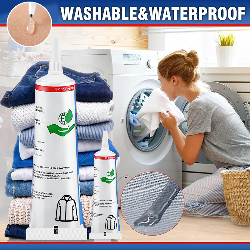 Powerful Fabric Glue Quick Dry Fabric Patching Glue Versatile Fabric Repair Seam Adhesive for Clothing Textiles Waterproof Agent