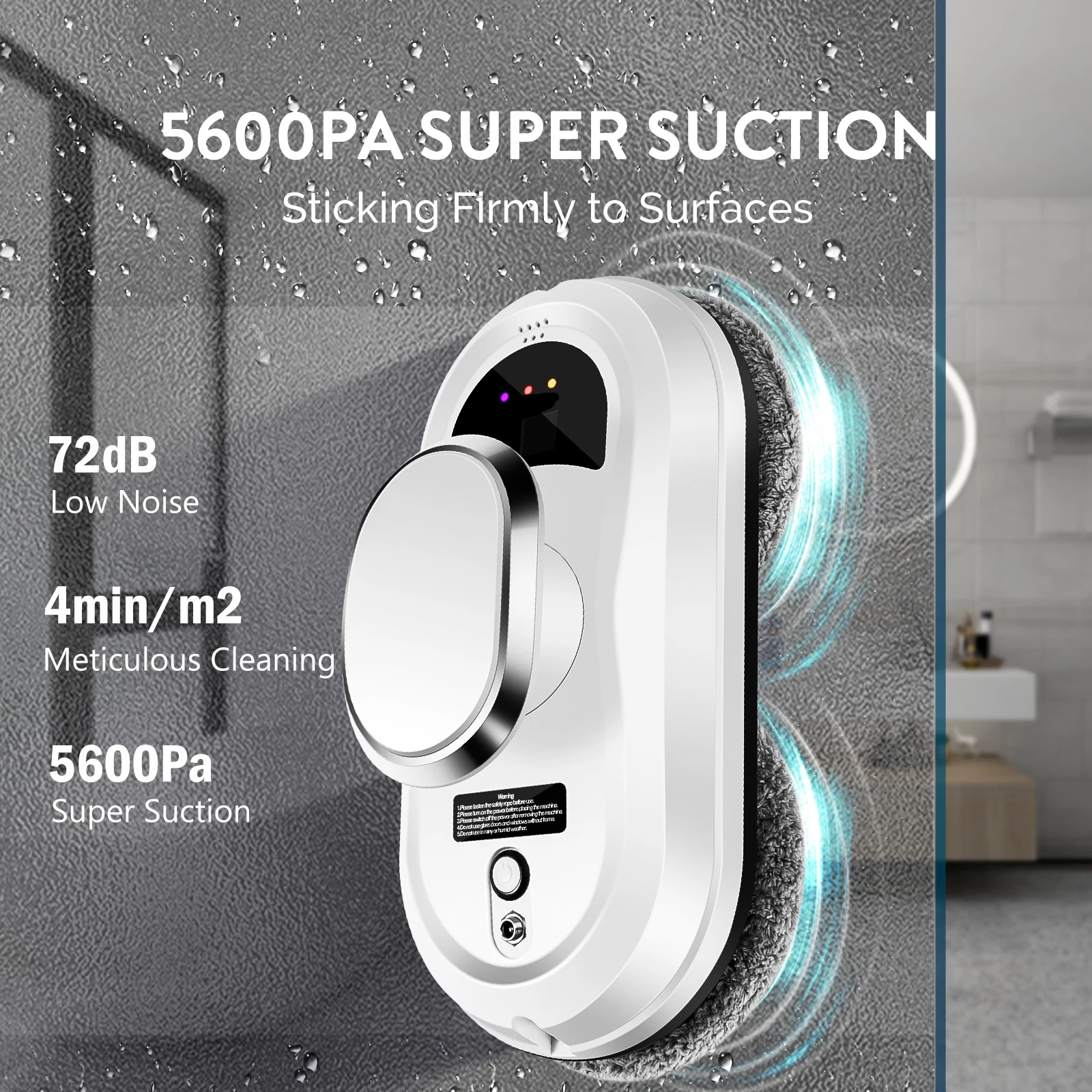 Household Robot Window Cleaner Window Cleaning Robot Smart New Home Robot Vacuum CleanerRemote Control Glass Cleaning Robots