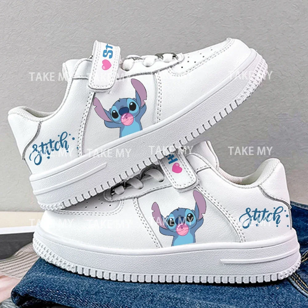 Stitch chaussures baskets pour enfants étudiant chaussures de basket-ball décontractées enfant baskets filles garçons course mode chaussures de sport cadeau