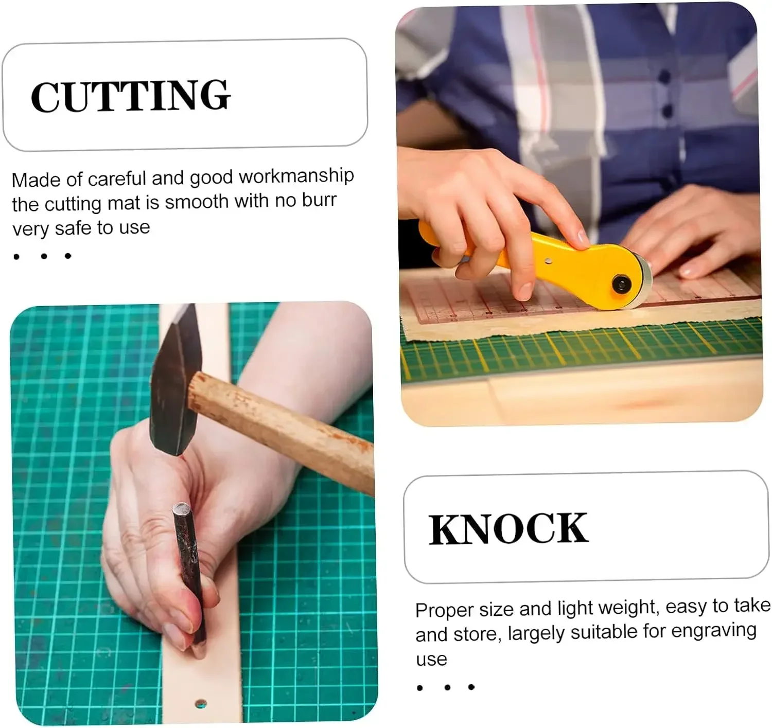 A3 A4 A5 PVC 커팅 매트 작업대 패치 워크 바느질 매뉴얼 DIY 칼 조각 가죽 커팅 보드 단일 측면 밑받침