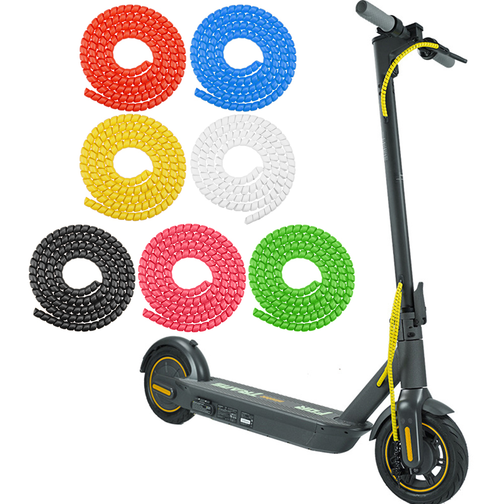 1,3 m Linie Organizer Rohr Schutz Wrap Wickel Kabel Draht Protector Abdeckung Rohr für Xiaomi M365/PRO Elektro-scooter liefert