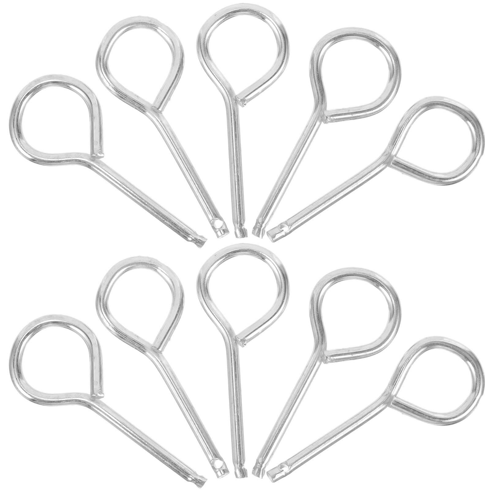 10 Pcs Fire Extinguisher Latch Cotter Sticker Car Sign Replacement Pull Pins Screw