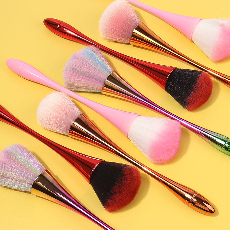 Cosmetic Brush Loose Powder Brush Oversized Highlighting Brush Blush Brush Soft Hair Makeup Fixing Powder Puff Beauty Tools