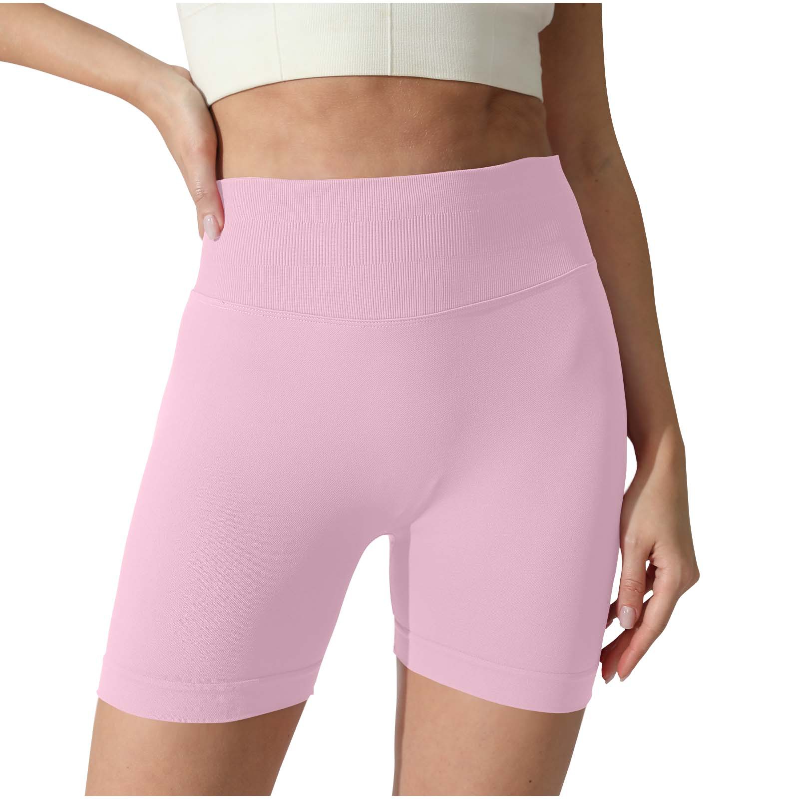 Women's High-Waisted Seamless Fitness Shorts: Tummy Control Compression, Butt-Lifting, High-Elastic Breathable, for YOGA
