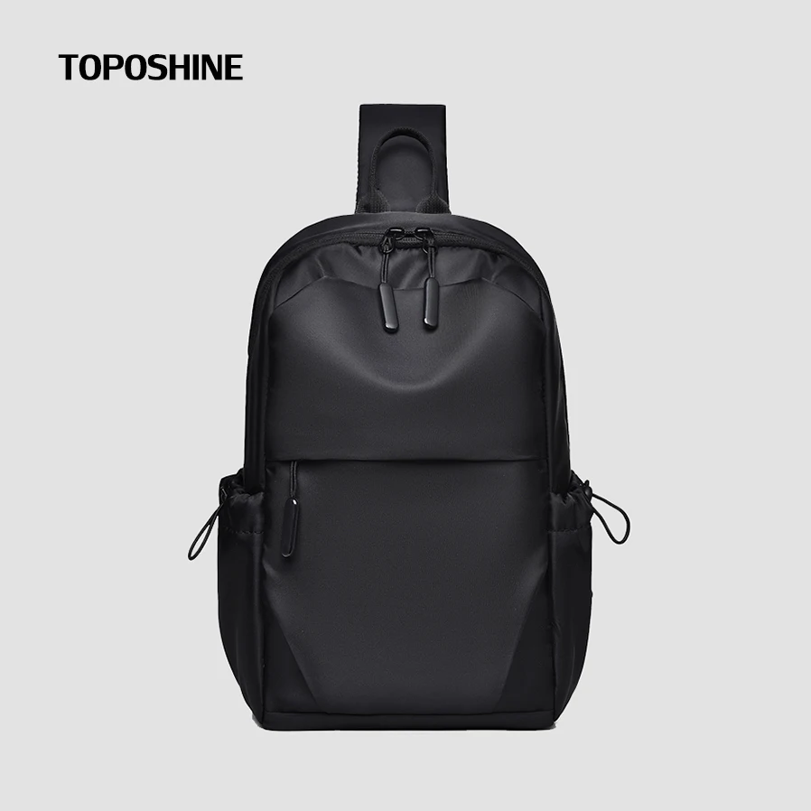 Toposhine wysokiej klasy tkanina Oxford sportowa torba na ramię modna marka męska torba na klatkę piersiowa codzienna torba Crossbody 2023 letnia nowa męska torba