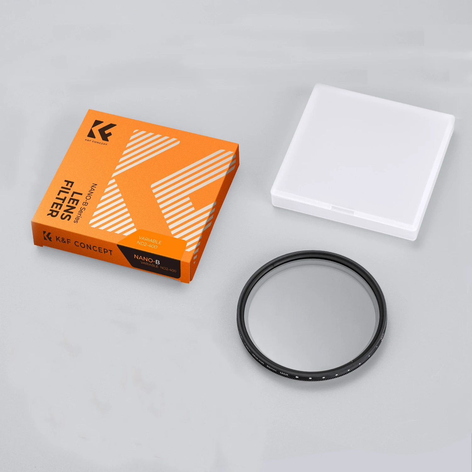 K&F Concept ND2-ND400 Переменный ND-фильтр 37/40,5/43/49/52/55/58/67/72/77/82 мм Регулируемая нейтральная плотность Фильтр объектива камеры DSLR