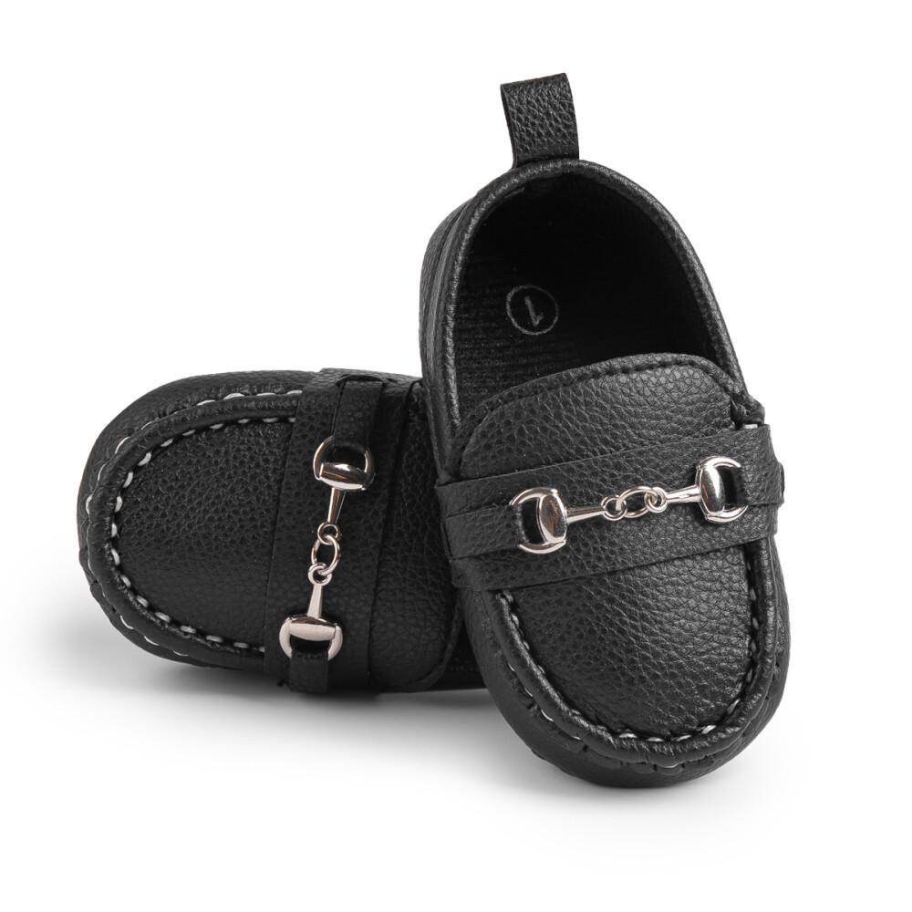 Sapatos de bebê recém-nascido vintage couro multicolorido borracha sola macia antiderrapante sapatos de caminhada mocassins da criança