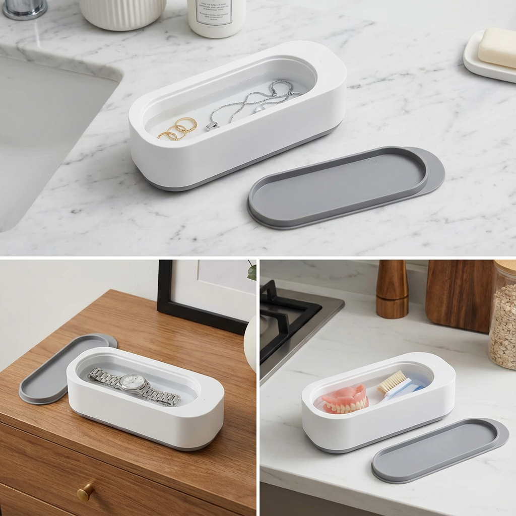 1PC Universal Cleaning Solution for Contact Lenses Watches Jewelry Teeth - Eye Care And Personal Hygiene Product