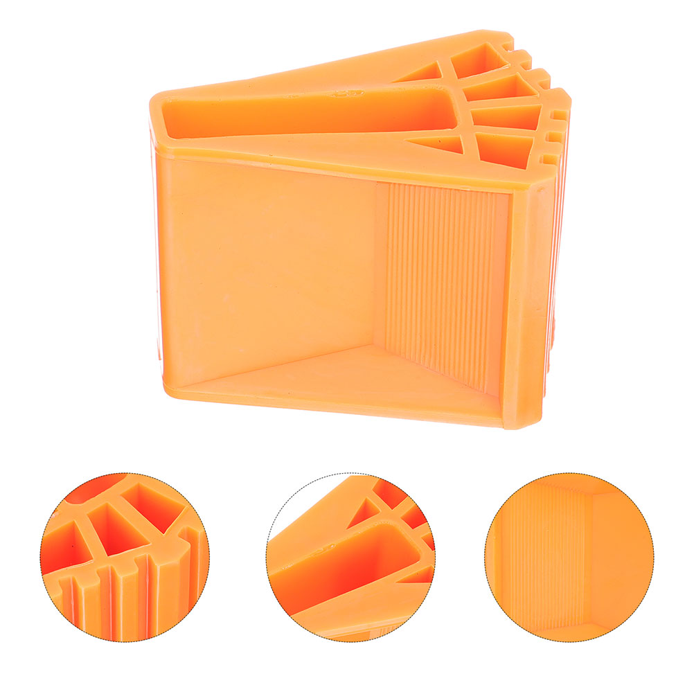 8pcs บันไดลื่นฟุตเปลี่ยนแผ่นยางหมวกสวมใส่ทนทานวัสดุซ่อมบ้านงานก่อสร้าง