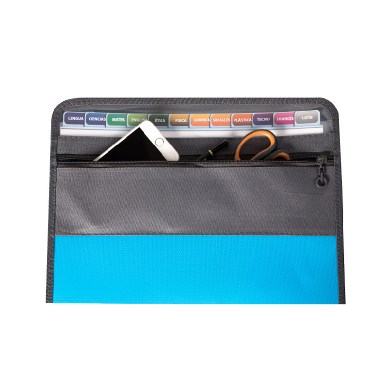 New Expanding File Organizer 13 Pocket Accordion A4 File Folder Document Organizer Expanding Zip File Folder With Zipper Closure