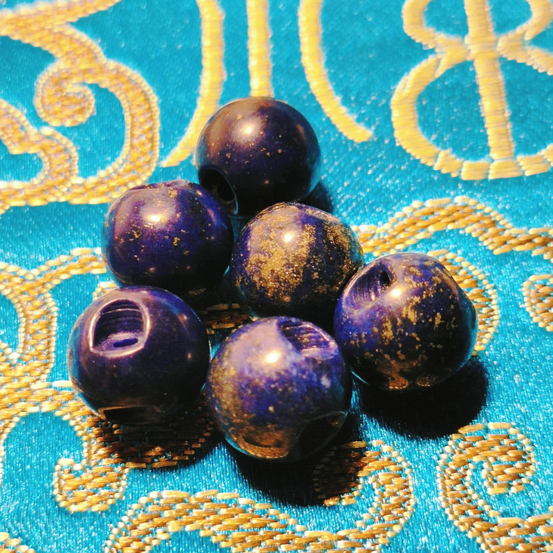 Пуговицы в форме шара из нефрита, 10 мм