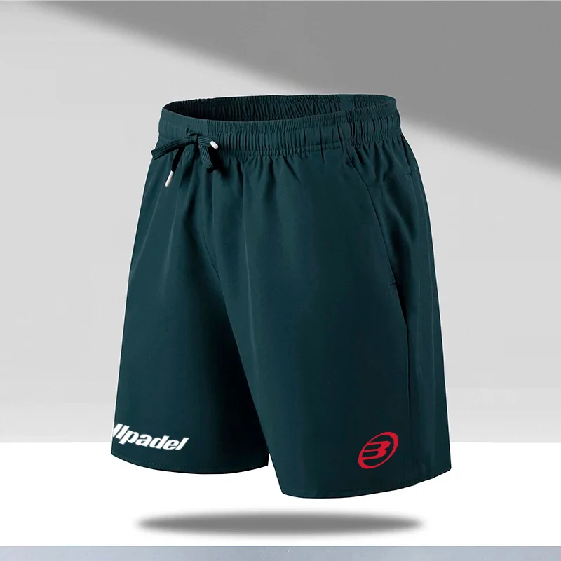 กางเกงกีฬา padel ของผู้ชายใหม่กางเกงแบดมินตันระบายอากาศแห้งเร็วกางเกงเทนนิสสำหรับฤดูร้อนกางเกงวิ่งกลางแจ้ง
