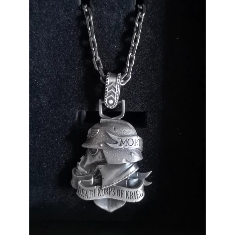 オリジナルニッチ絶妙なウォーハンマー40K周辺クリーグデスエンブレム絶妙なペンダント友人へのギフト