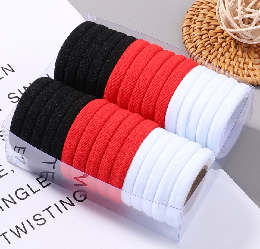 30 ชิ้น/เซ็ตผู้หญิงผมวงยืดหยุ่นผมสาวที่มีสีสันยางไนลอนแถบคาดศีรษะ Scrunchie เด็กผู้ถือหางม้าอุปกรณ์เสริมผม