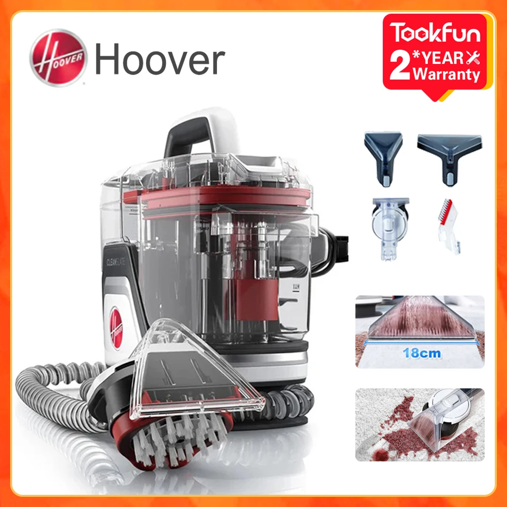 2024 пылесос Hoover, стиральная машина для ткани, многофункциональное портативное средство для удаления клещей, диван, очиститель для ковров, ванна для домашних животных