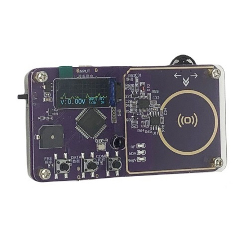 【Кабель USB-C】Тестер дистанционного управления для обнаружения автомобильных ключей, Детектор частоты с регулируемым выходным напряжением (0-999 МГц) Радиочастотное дистанционное обнаружение