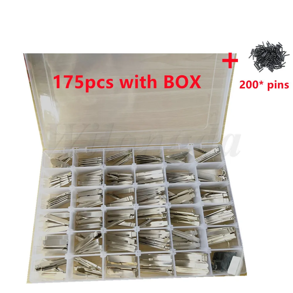 175pcs Car key Blank Remote KD Key Blade for KD900/KD-X2 KD VVDI Xhorse JMD Remotes