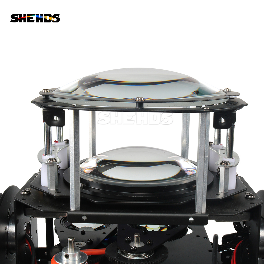 Shehds-ビームムービングヘッド電球、ダブルプリズム、dmx512、ナイトクラブ、ウェディングシアター、ディスコ、プロのクリスマスライト、275w