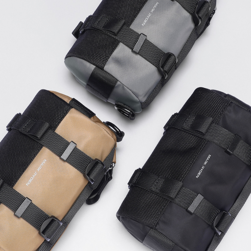 MARKRYDEN Markowa codzienna torba na ramię w kształcie cylindra dla mężczyzn i kobiet