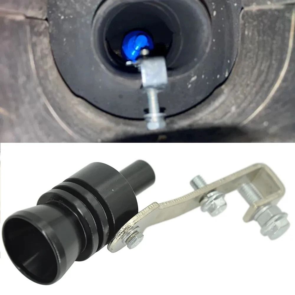 1 Stuks Auto Accessoires Turbo Geluid Fluitje Voertuig Refit Uitlaatpijp Geluid Simulator Universele S/M/L/XL Uitlaat Apparaat Auto