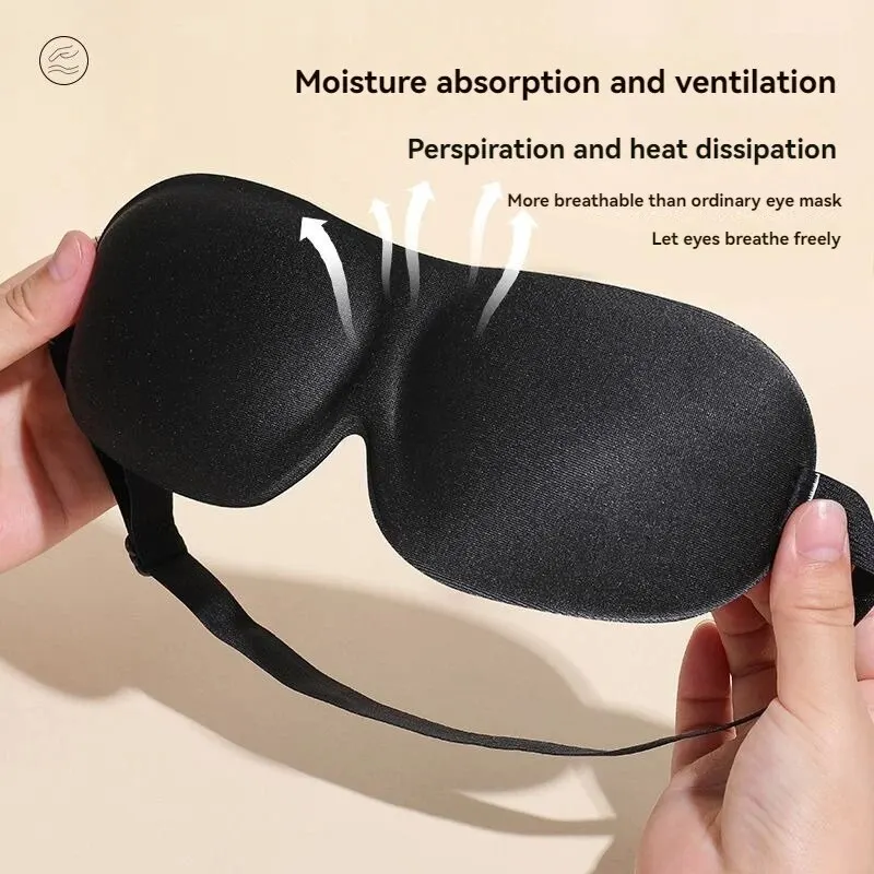 3D Non-Marking สามมิติ Eye Mask ไม่มีจมูกสีทึบ Blackout Sleep นักเรียนอาหารกลางวัน Break Eye Mask