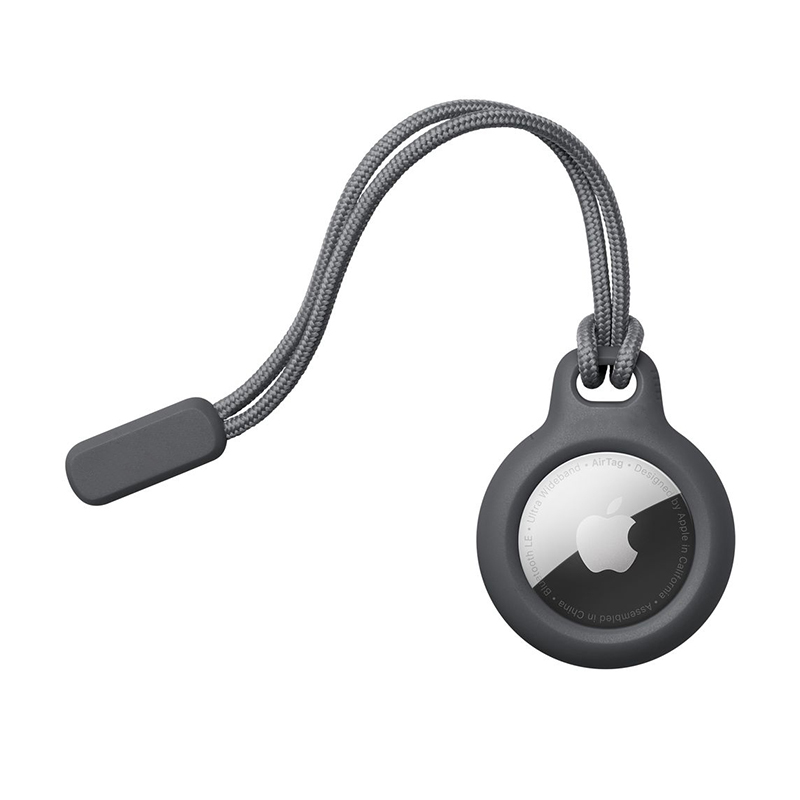 For Apple Airtags Locator Tracker Airtag Case With Keychain Silicone Anti-lost Cover Sleeve Holder Protective Case for Air tag
