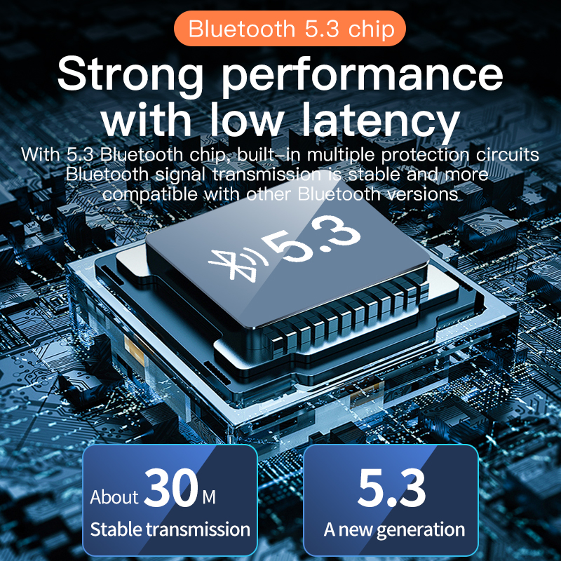Bluetooth Sender Empfänger BT5.3 Stereo Niedrige Latenz AUX 3,5mm Optische Drahtlose Musik Audio Adapter Fernbedienung Für TV PC