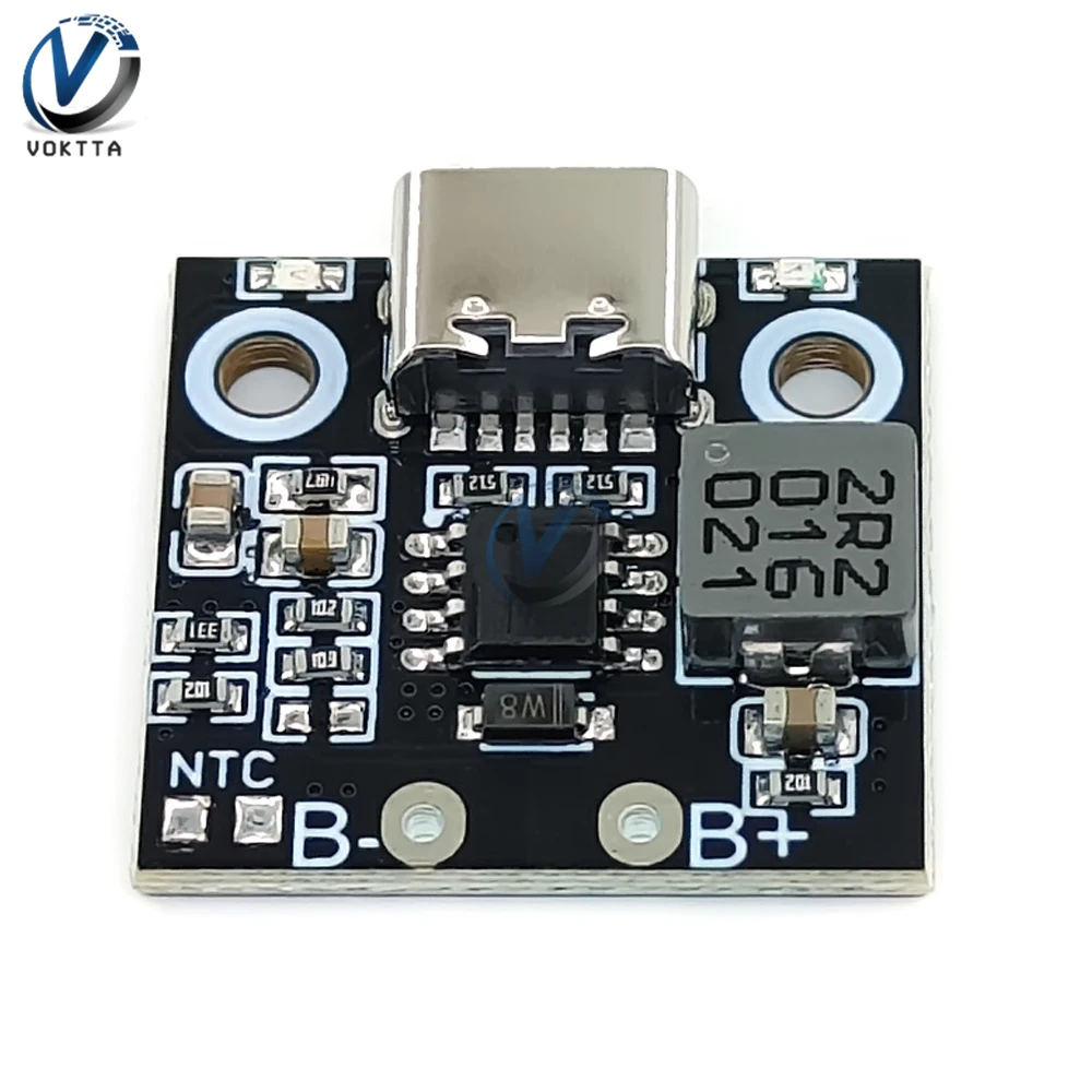 1S Lithium Battery Charging Module Battery Charger Protection Board Power Supply Charging Indicator USB Charging Module