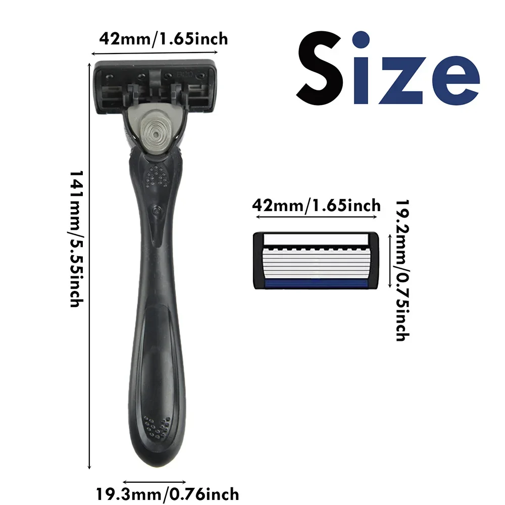 Rasoio Orso Rasoio Per Gli Uomini Intelligente Bagnato Secco Barba Trimmer Da Barba Rasoio Barba di Rimozione ABS Ricaricabile Trimmer
