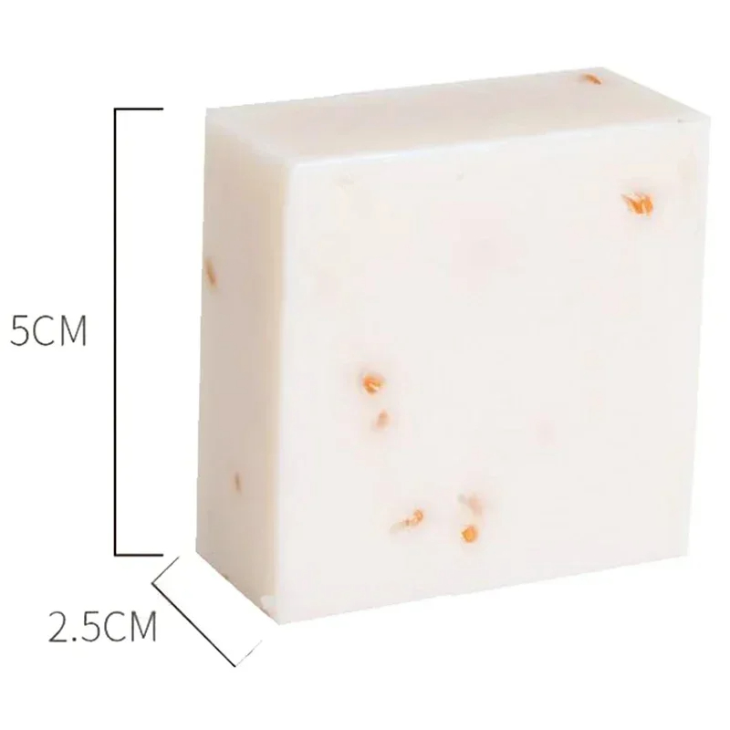 2PCS Thailand Milk Soap Handmade High Quality Soap Milk Soap Rice Soap ​Nourish Milk Moisturizing Soaps Body Faces Cleaning Soap