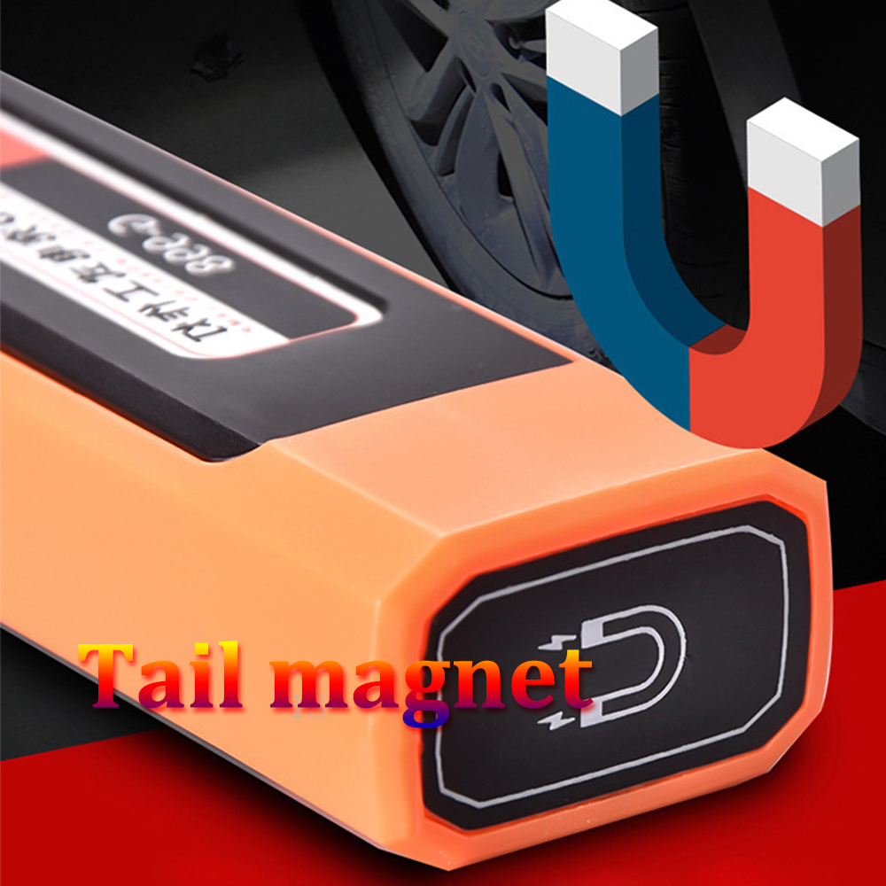 Lampe de travail LED COB injuste, lampe de mécanicien de garage de voiture, lampe de poche aste USB, torche magnétique, lumière d'urgence, lumière iodée