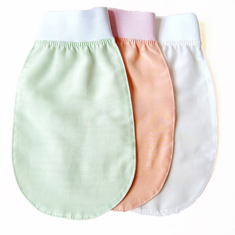 100% шелковое отшелушивающее средство для мытья лица, красивое полотенце, мягкая отшелушивающая кожа, скраб для ванны, шелковые перчатки для мытья лица, аксессуары для купания