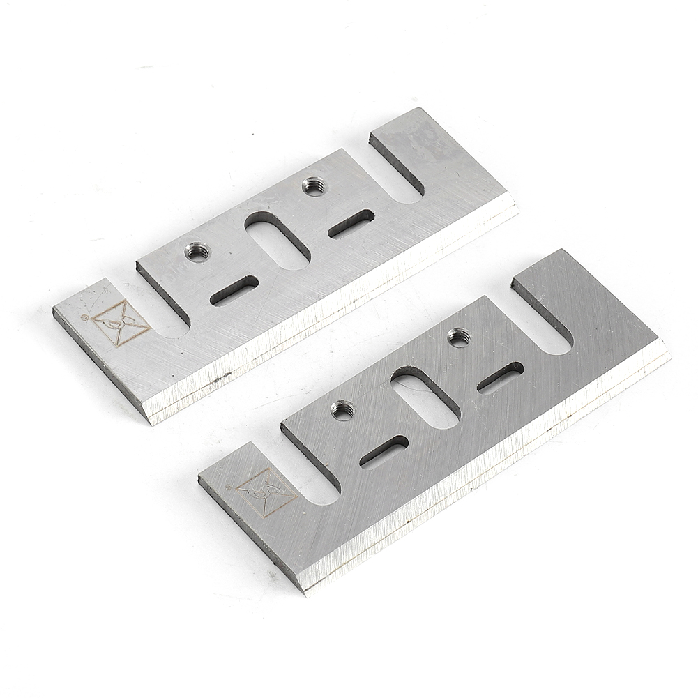 2Pcs 82mm Electric Planer Blade Cutter HSS Edge Wood Planer Cutting For Makita 1900B KP0800 D26676 DW680 Woodworking Tools