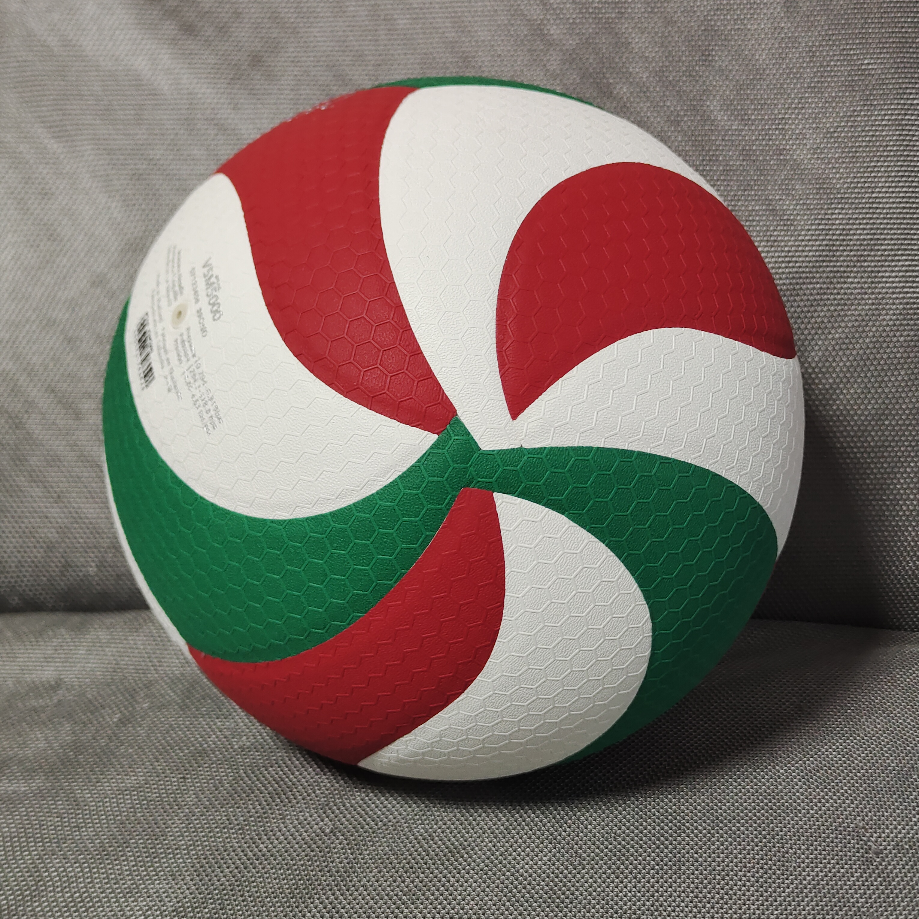 Nieuwjaarscadeau Volleybalbal, Model5000, Maat 5, Buitensporten, Training, Optionele Pomp + Naald + Tas