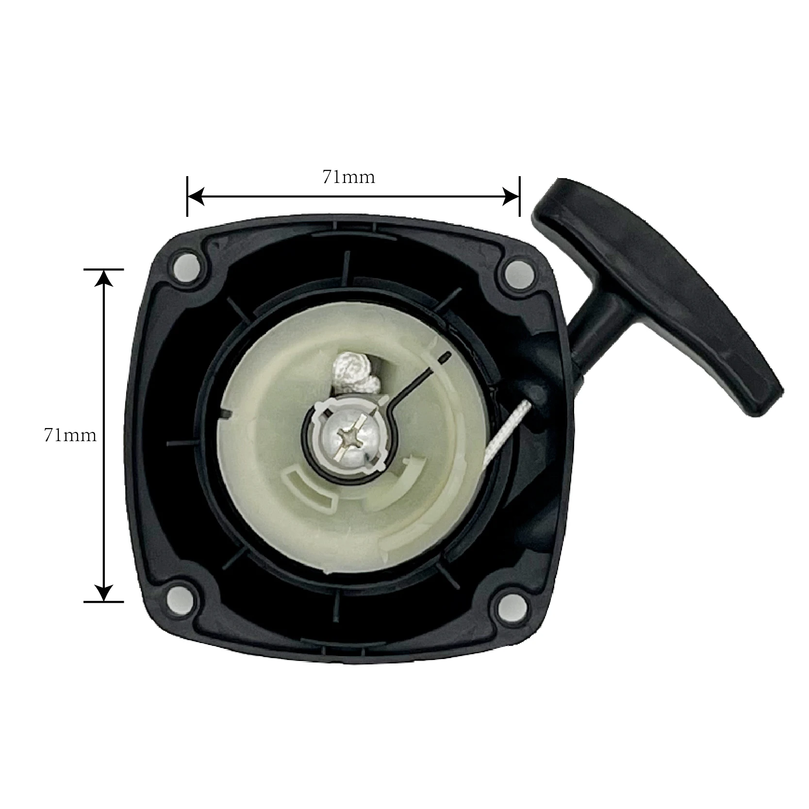 Arrancador de retroceso de repuesto para motor de desbrozadora de gasolina G45