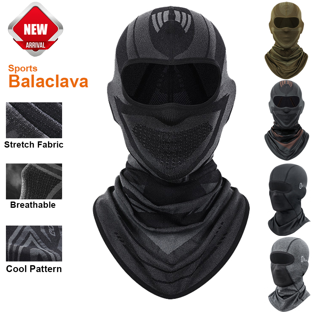 Pasamontañas transpirable para motocicleta, protector solar a prueba de viento, deportes de ciclismo, máscara facial completa, casco suave para hombres y mujeres