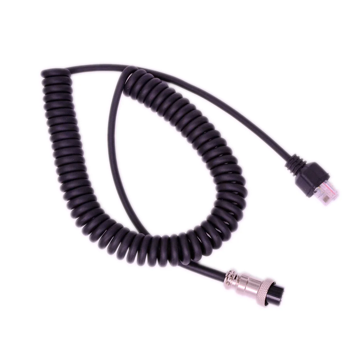 Cable de extensión de micrófono de 8 pines hembra a RJ-45 Modular para YAESU FT MD-1 MD100 MD200 FT1000 FT-450D FT-991A accesorio de micrófono