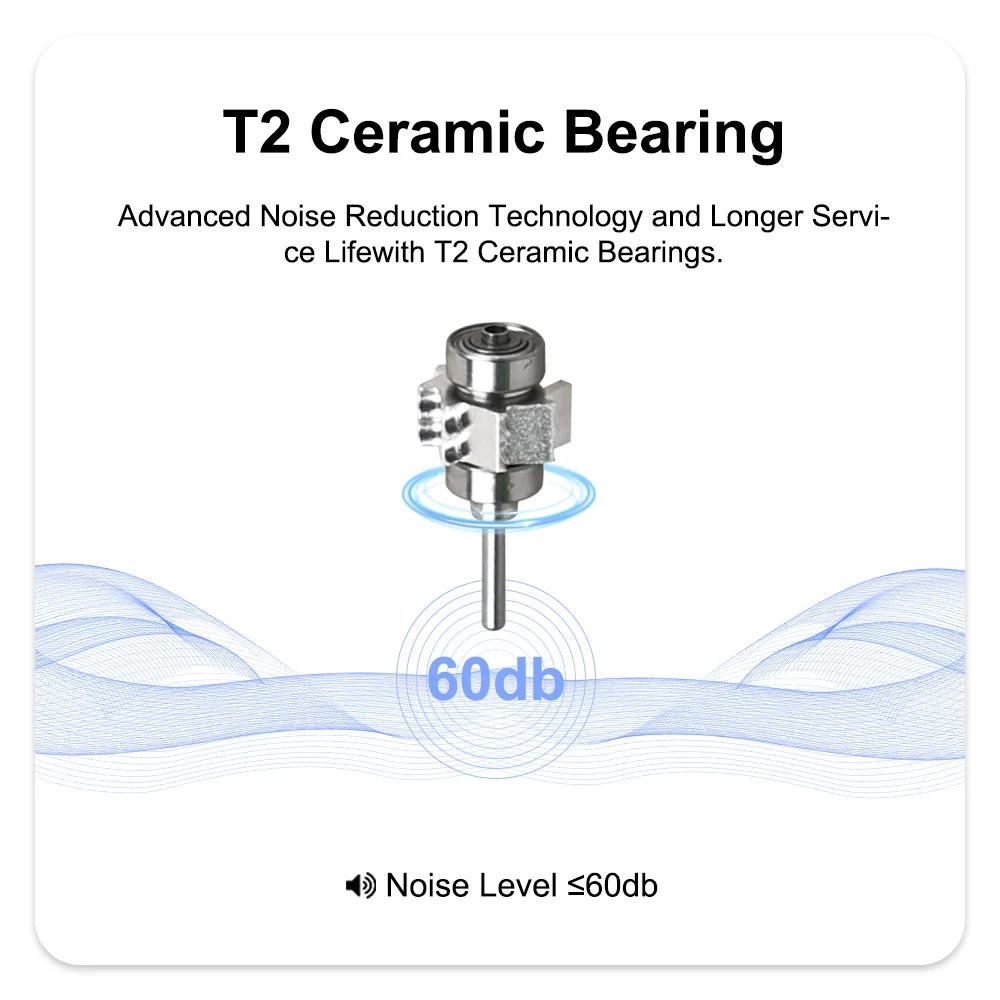 2/4 หลุมที่มีสีสันมาตรฐานหัว PUSH ปุ่มทันตกรรม Handpiece ความเร็วสูงเดี่ยวสเปรย์น้ํา Air Turbine ทันตกรรมเครื่องมือ