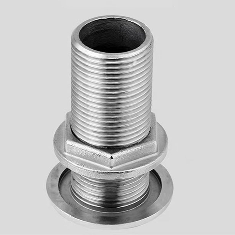 Évent de vidange marin en acier inoxydable pour bateau, pompe de cale de port de sortie d'eau de yacht, raccord droit à travers-hydrassujet, 1 po, 3/4 po, 3/8 po, 1/2 po