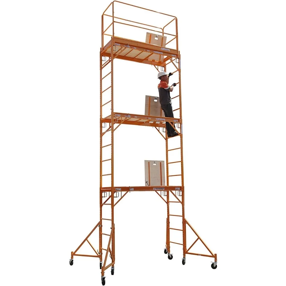 Scaffold 33" Steel Swivel Outrigger for 18' Baker-Style Scaffold - Set of 4