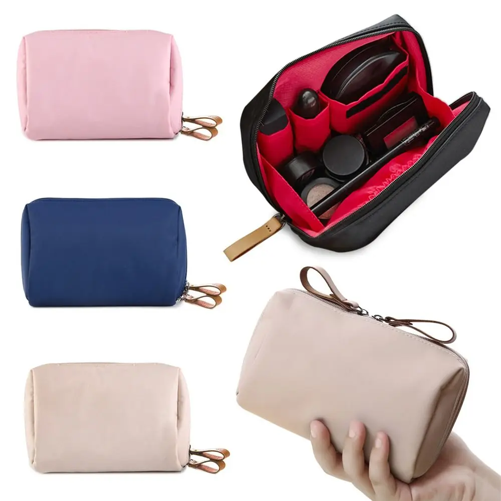 Bolsa de maquillaje portátil para mujer, bolsa de cosméticos, monedero, bolsa de almacenamiento, Mini bolsa de lápiz labial, bolsa pequeña, neceser, estuche organizador, 1 ud.