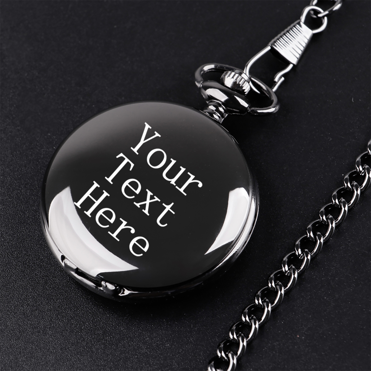 로고 이름 텍스트 패턴 사용자 정의 석영 맞춤형 회중 시계 빈티지 Bestman Groomsmen 결혼 선물 기념일 선물