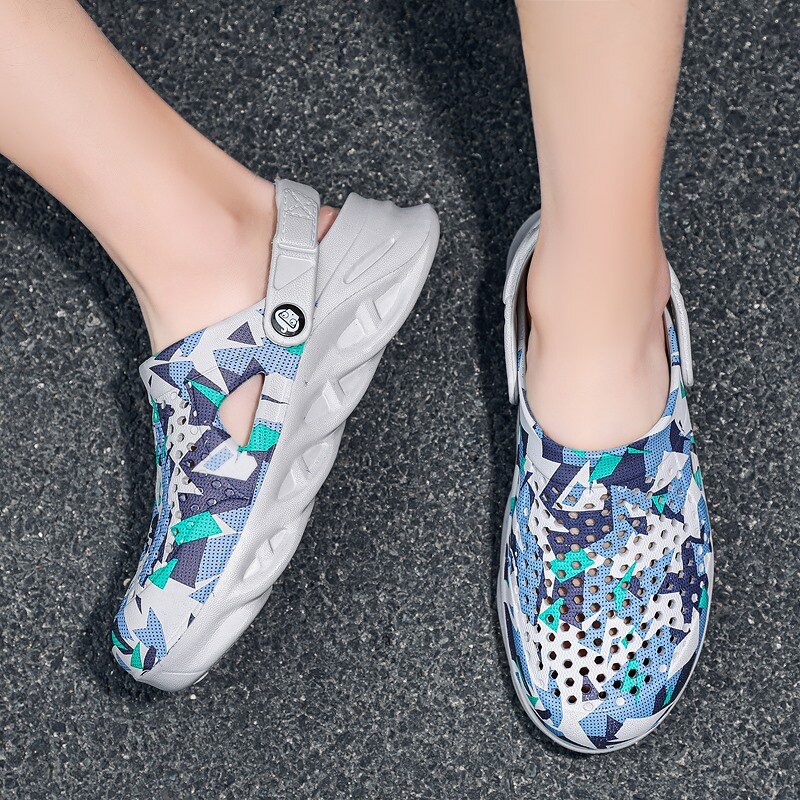 Clearance_Unisex Summer Slippers Men Clogs Platform Women Beach Sandals Outdoor Casual Non-slip_Continuous updates