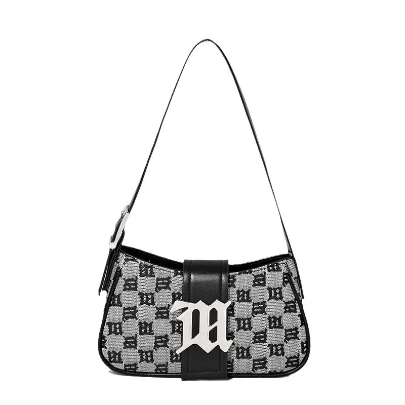 MISBHV-Bolso de mano de lujo para mujer, bolsa de hombro de cuero Pu de gran capacidad, informal, a la moda, novedad de 2024